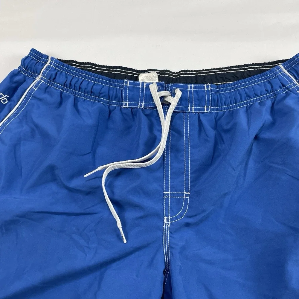 Speedo Swim Trunks Mens Size XL Blue Board Shorts Bathing Suit Lined